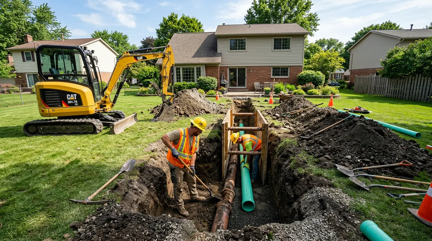 Commercial Drain Cleaning in Gaines, MI